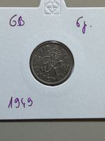 GB - 6 pence - 1949