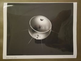 NASA G-63-4039 Sputnik Satellite Foto guter Zustand