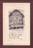 SCHAFFHAUSEN - Haus zum Ritter - 1902