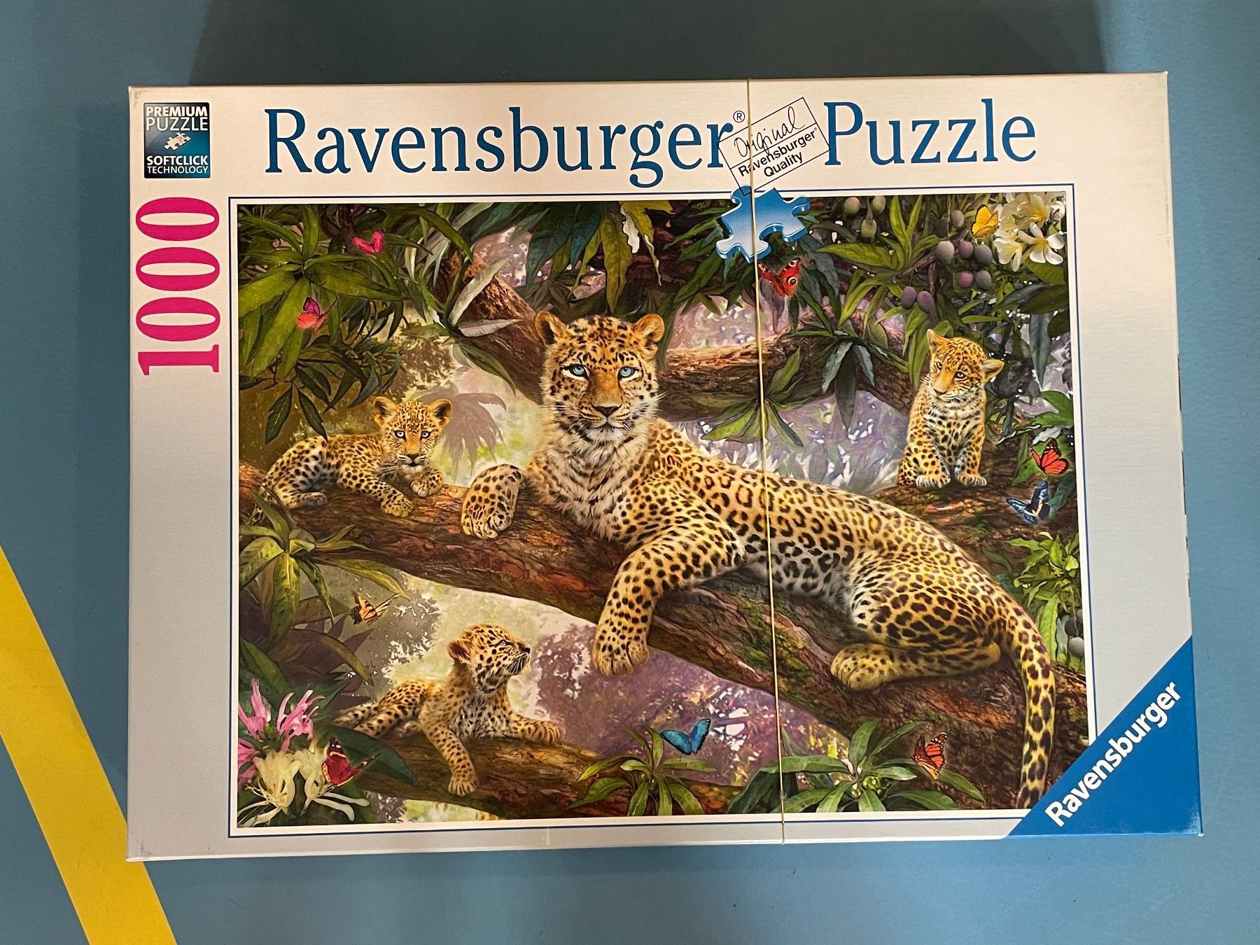 Ravensburger Puzzle: puzzle leopard avec son  petit – Usato da Cossonay-ville venduto da cecile1235