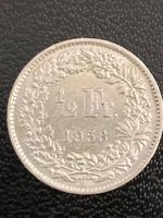 1/2 Franken (CH) Silber 1958