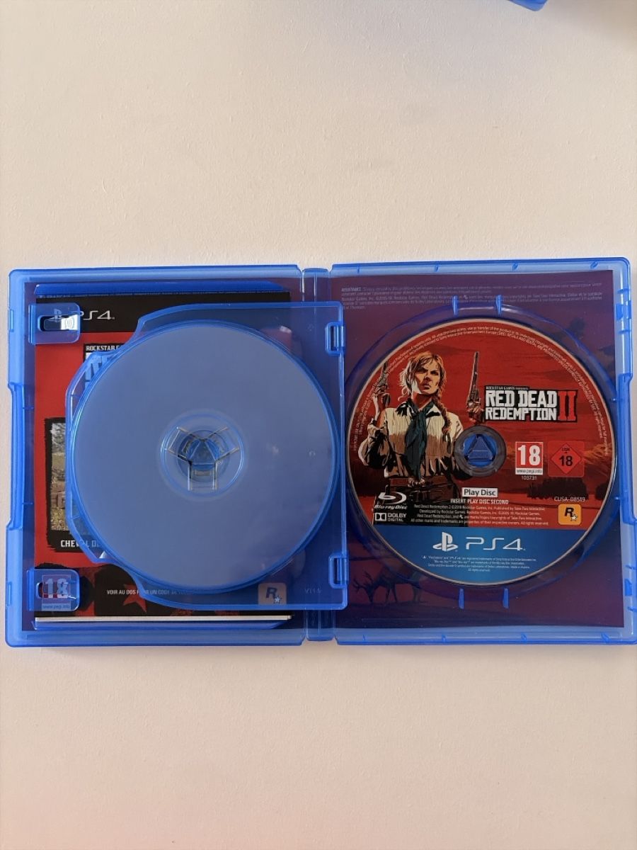 Giochi: Jeu PS4 Red Dead Redemption 2 bon etat – Nuovo (secondo la descrizione) da Cormérod venduto da CHEFAJOWAN 3