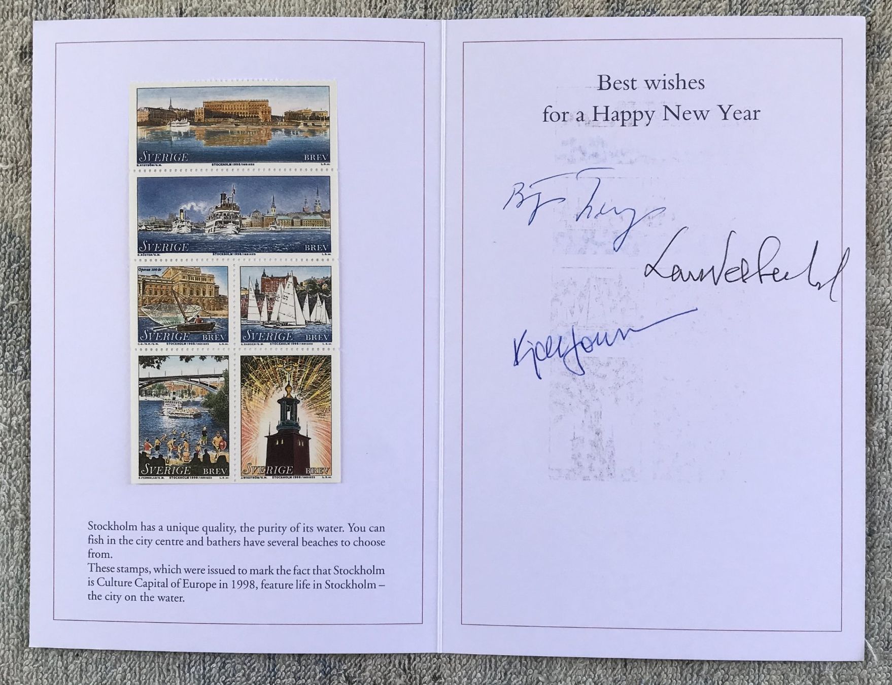 Alle Briefmarken: BRIEFMARKEN SCHWEDEN – Gebraucht aus Ostermundigen von Wyatt-Earp 1