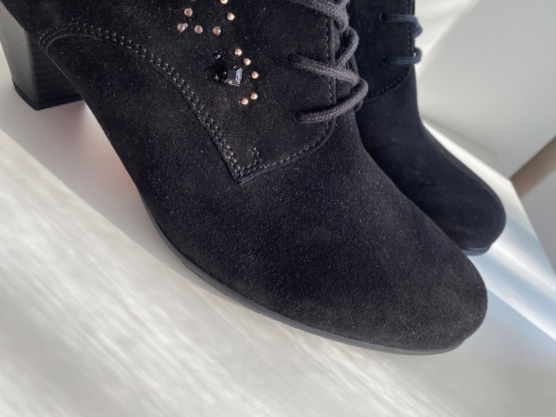 Gabor Scarpe da donna: GABOR STIEFELETTE Wildleder Damen, 42 – Nuovo e nell'imballaggio originale da Luzern venduto da falena01 3
