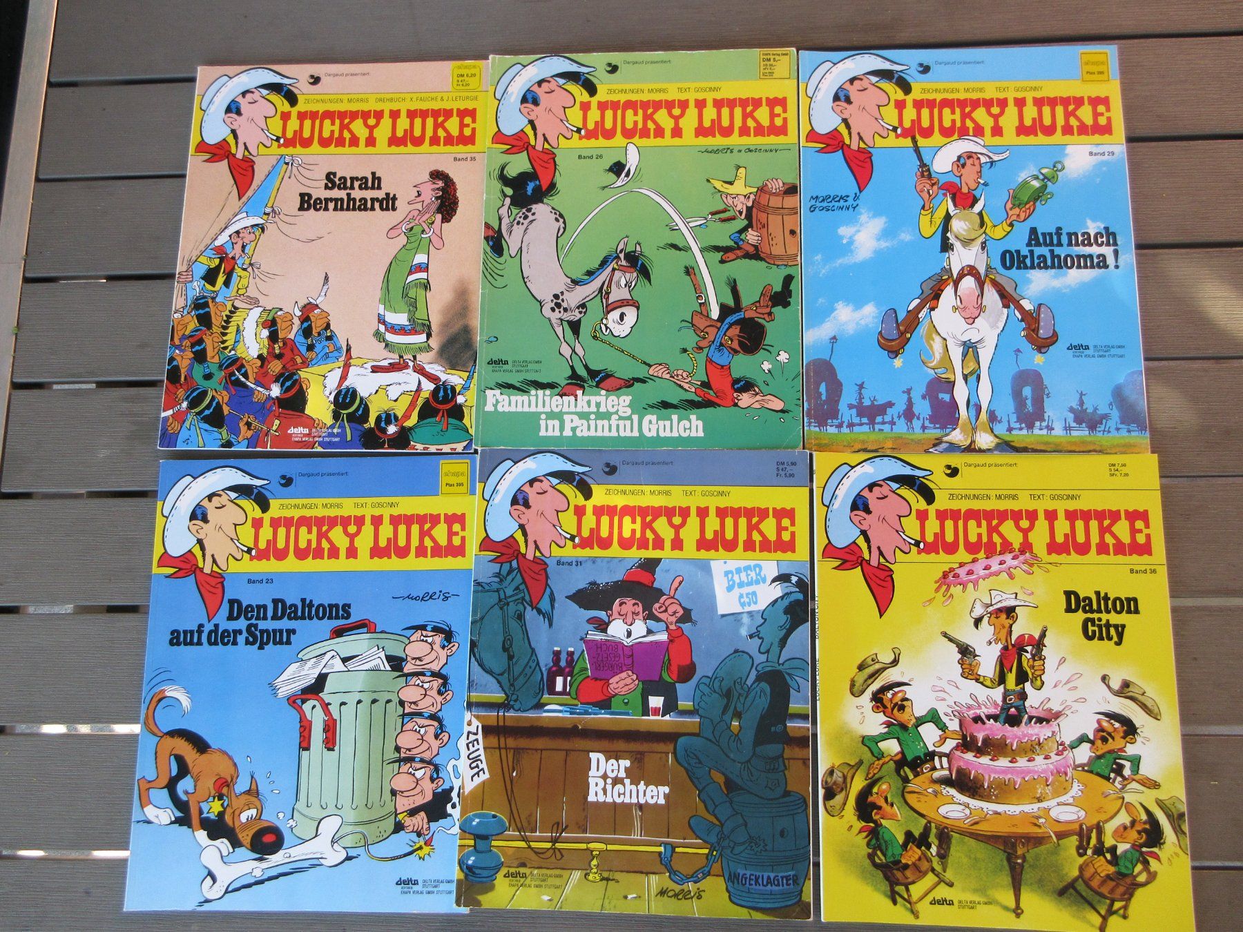 Fumetti: Lucky Luke,  schöne Alben Sammlung – Usato da Ueberstorf venduto da videopac 2