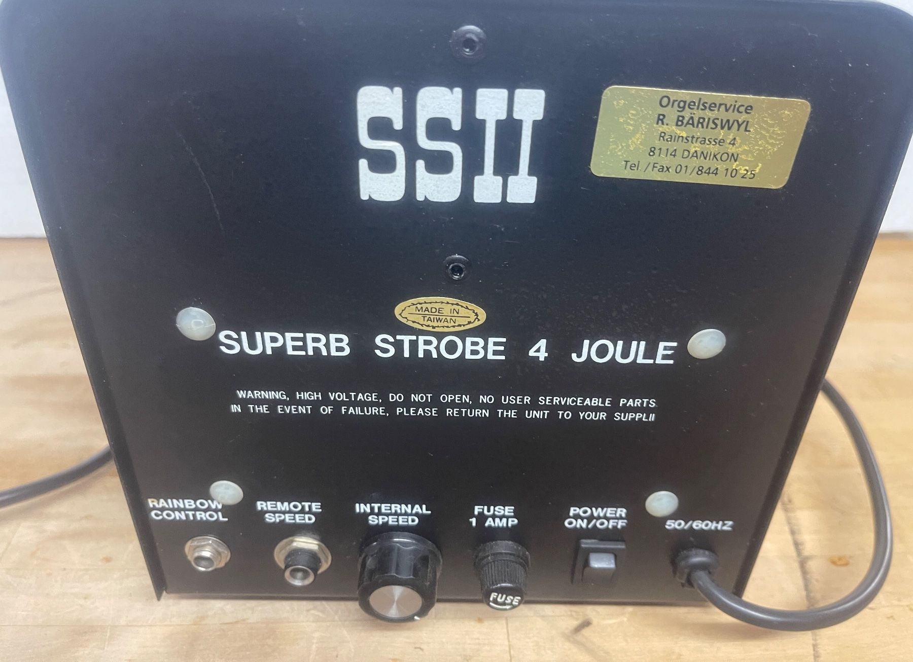 Lampen: SSII Superb Strobe 4 Joule Event Lampe – Gebraucht aus Dänikon ZH von Baeriswyl 3