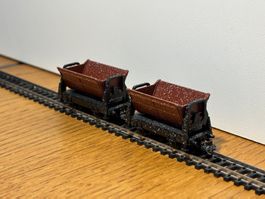 *e570 Geprüft:  Zwei Güterwagen (Spur N)