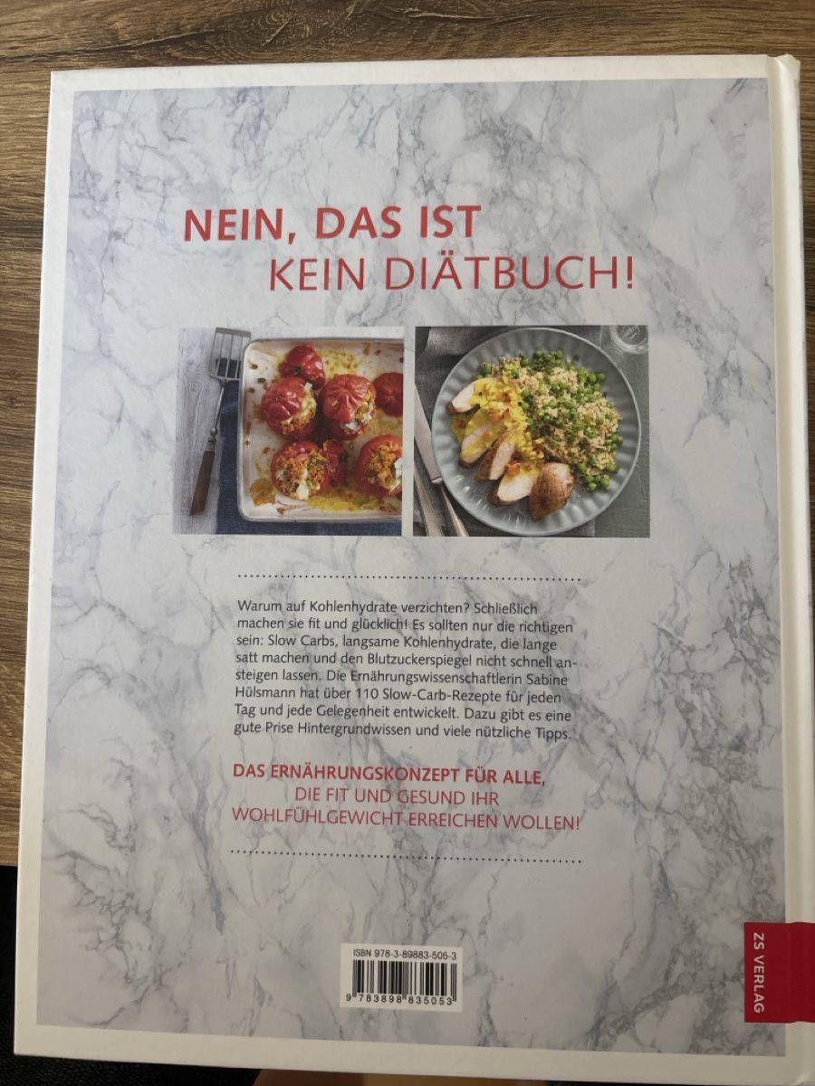 Libri: Slow Carb Buch – Usato da Lyss venduto da Prinzess99 1