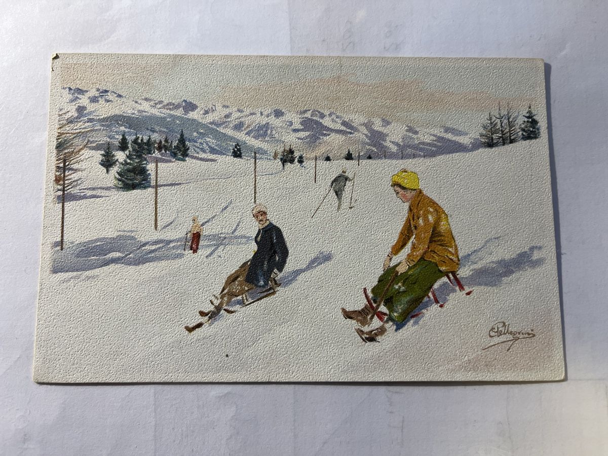 Cartoline postali: Pellegrini – Nuovo (secondo la descrizione) da scharnachtal venduto da Riso500