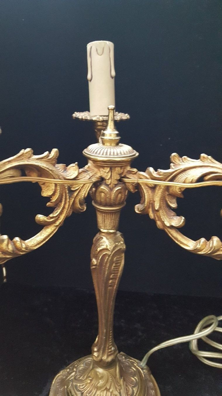 Lampade: Lampe aus Messing – Usato da Reinach venduto da 3Guggerli 3