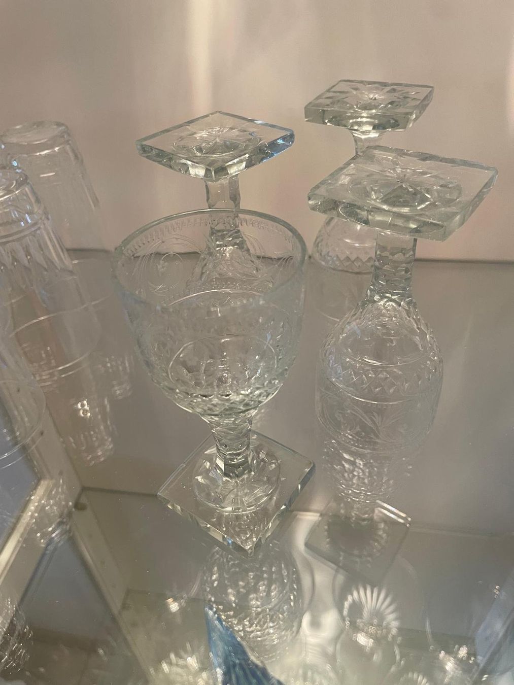 Bicchieri: Vintage/antik Kristall Gläser – Usato da Zürich venduto da Anizan 3