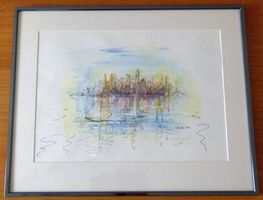 Schönes Bild der Künstlerin Jlse Stocker / Motiv: New York