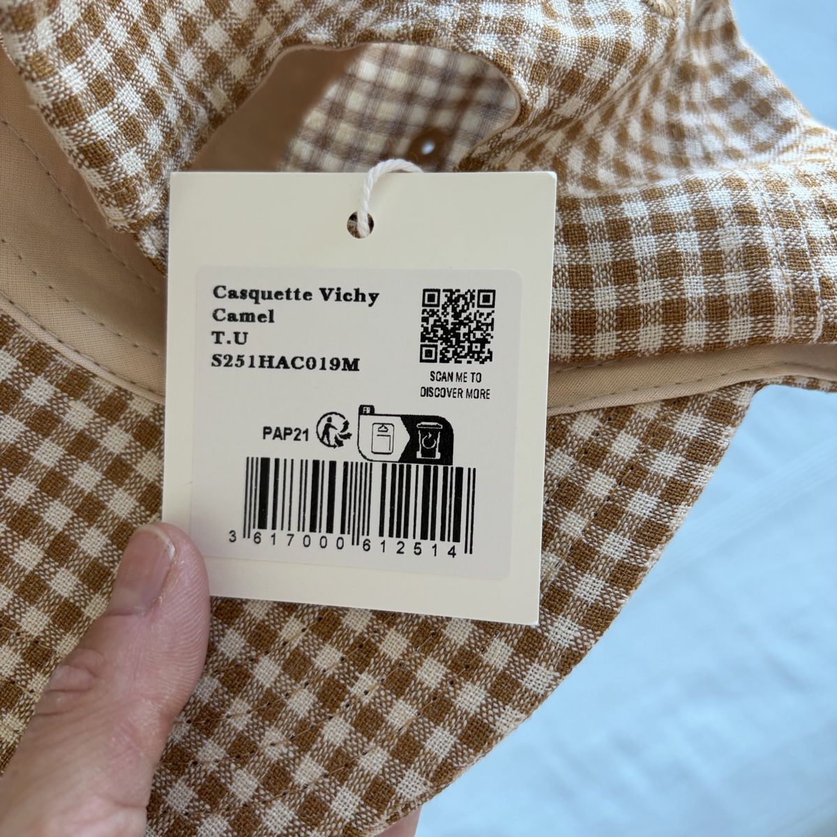 Sezane Hüte, Mützen & Caps: Sézane gingham hat  – Neu und originalverpackt aus Zuerich von yasminflower 3
