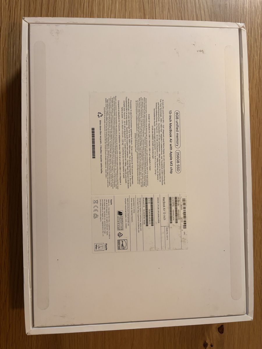 Apple Notebook: MacBook air M3 2024 – Usato da Baar venduto da di__h2y9 4