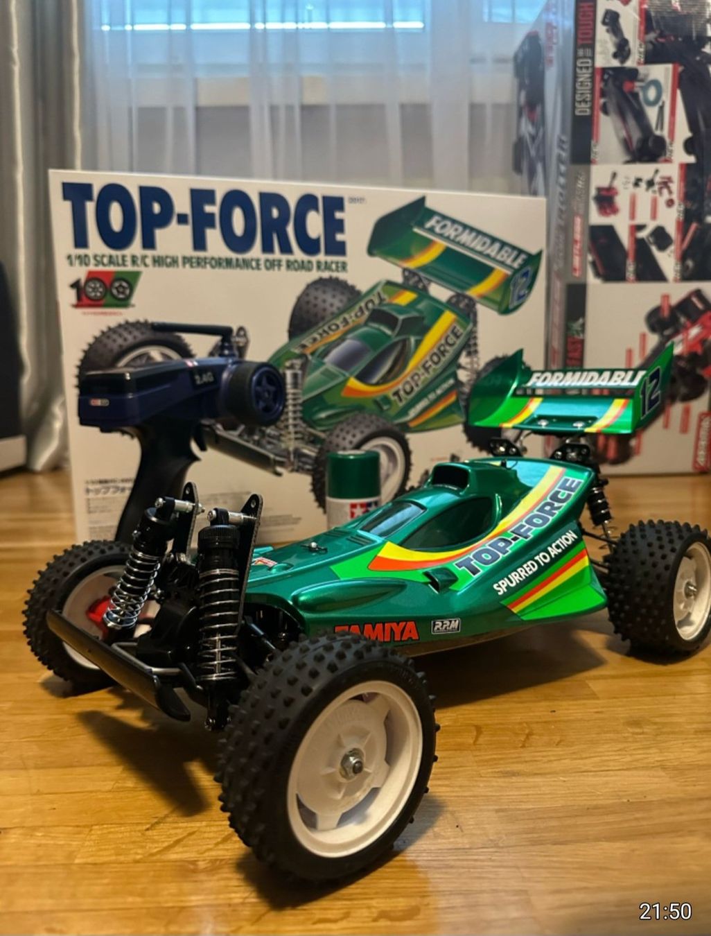 Tamiya Modellismo RC: Tamiya Top-Force SAMMLERSTÜCK – Nuovo (secondo la descrizione) da Baar venduto da tuga1970 8