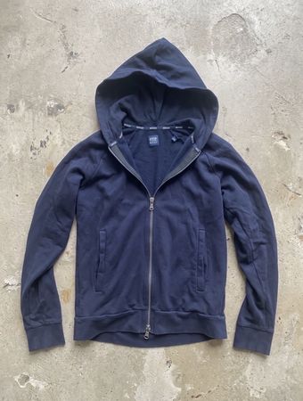 Kapuzenjacke Boggi Milano blau. Grösse M