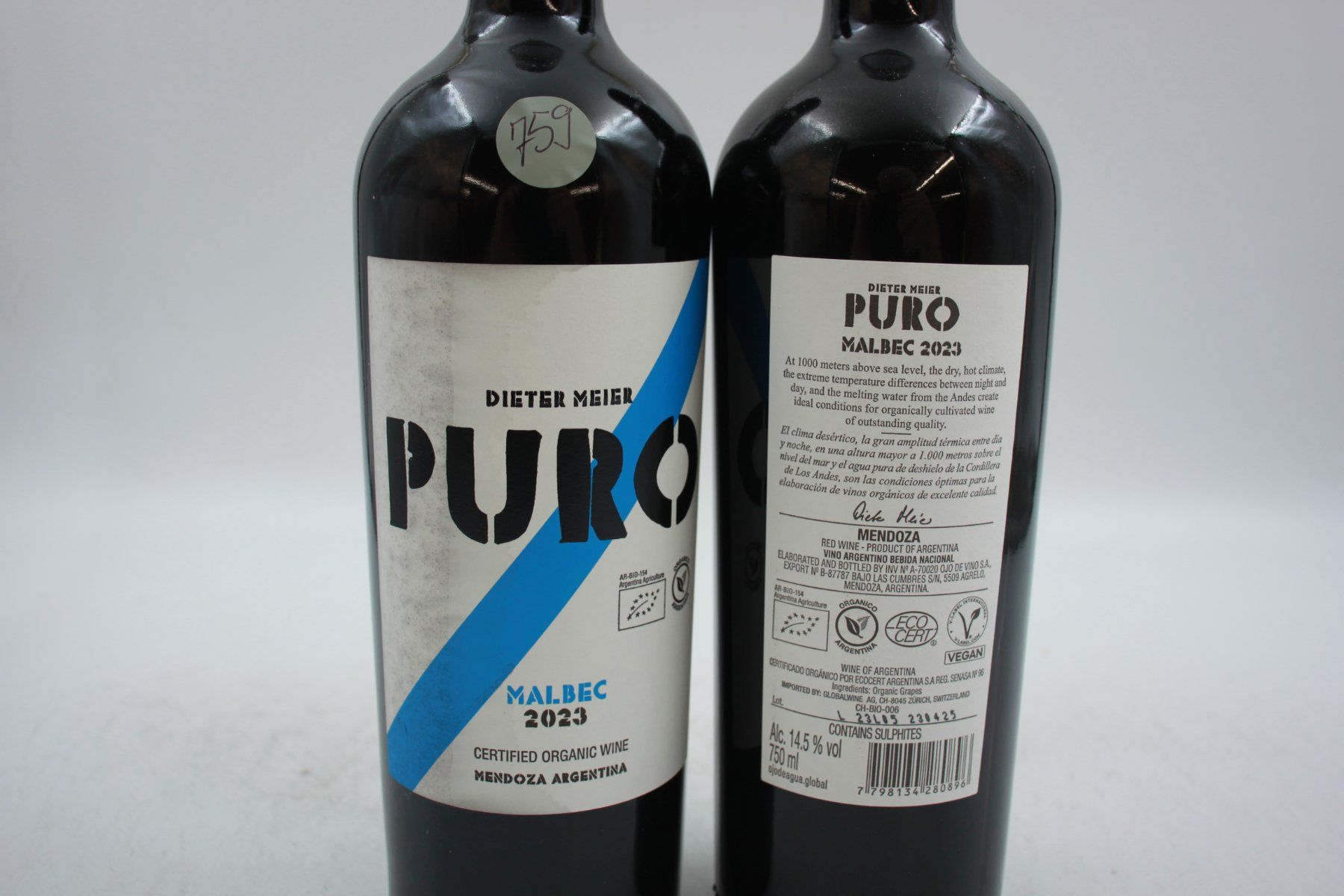 6x Dieter Meier Puro Malbec 2023 - Rotwein (26101264Z) (Neu (gemäss ...