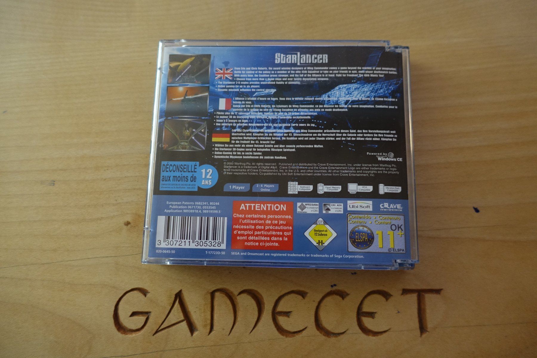 Sega Spiele: StarLancer – Gebraucht aus Steinach von Gamecet 2
