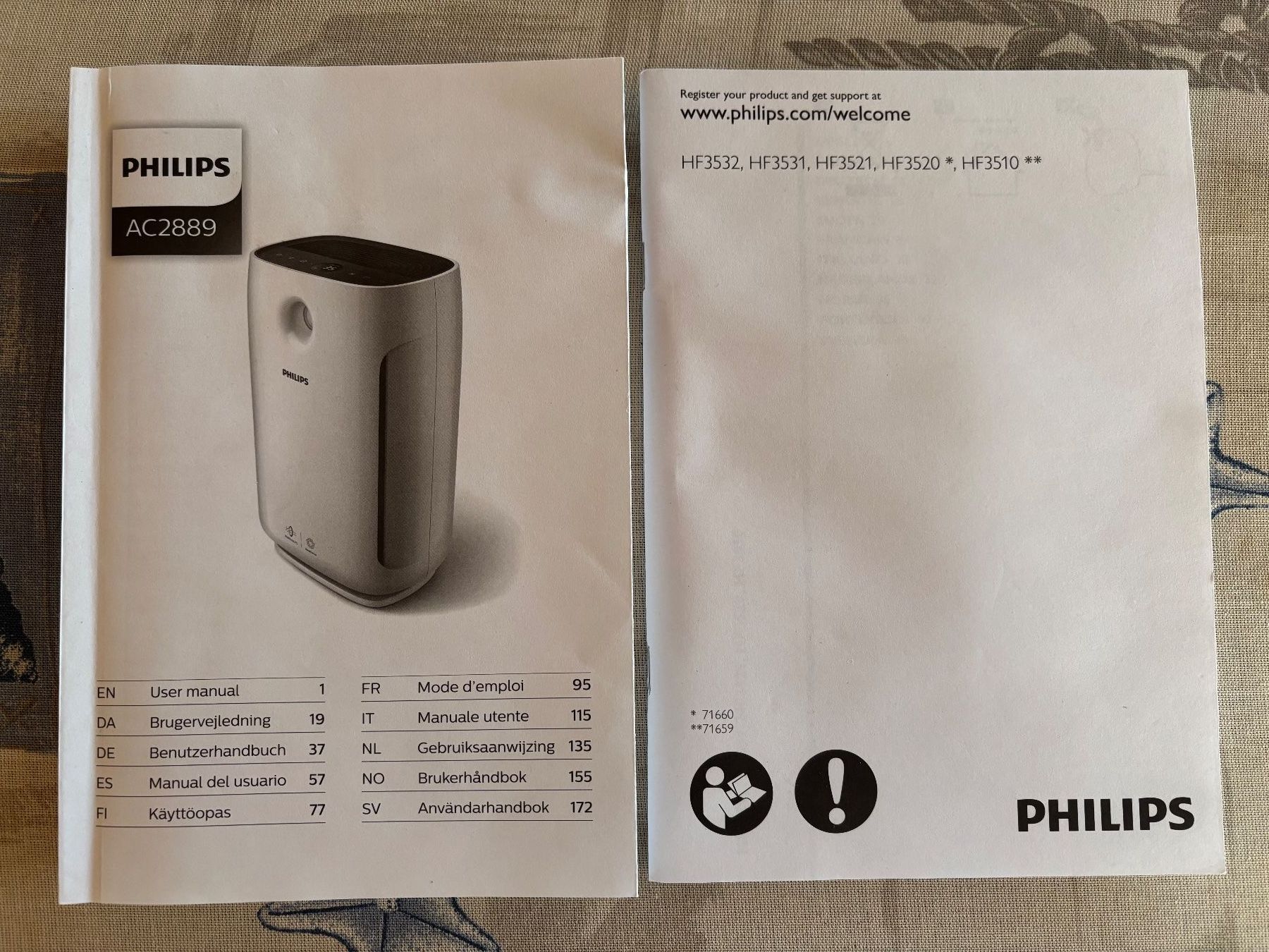 Philips Purificatori d'aria: Luftreiniger Philips – Usato da Riedt b. Erlen venduto da Mustang766