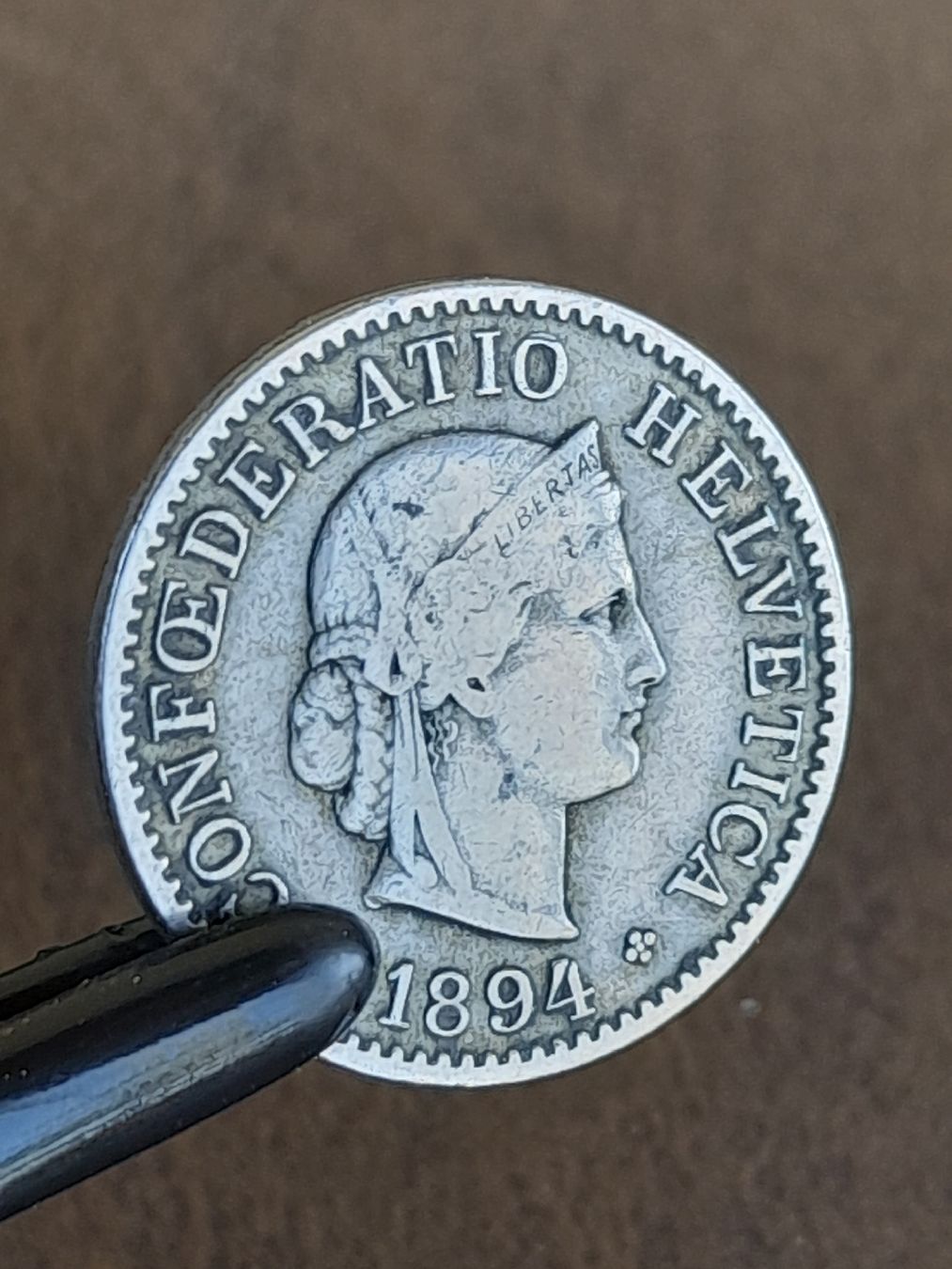 Tutti le monete: 5 Rappen 1894 Schweiz  – Usato da Basel venduto da Basel_20