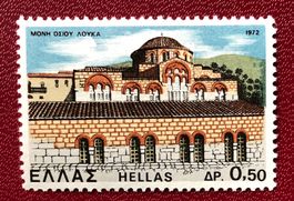Briefmarken aus Griechenland  Klöster und Kirchen Ungestempe