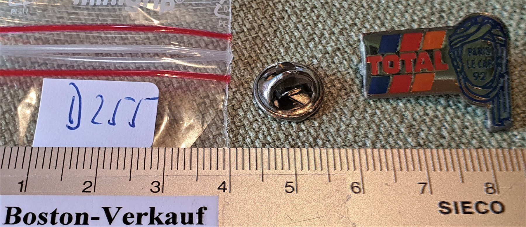 Spille & Fermagli: D255 - Pin TOTAL  Paris Le Cap 1992 – Usato da Reinach BL venduto da Boston-Verkauf 2