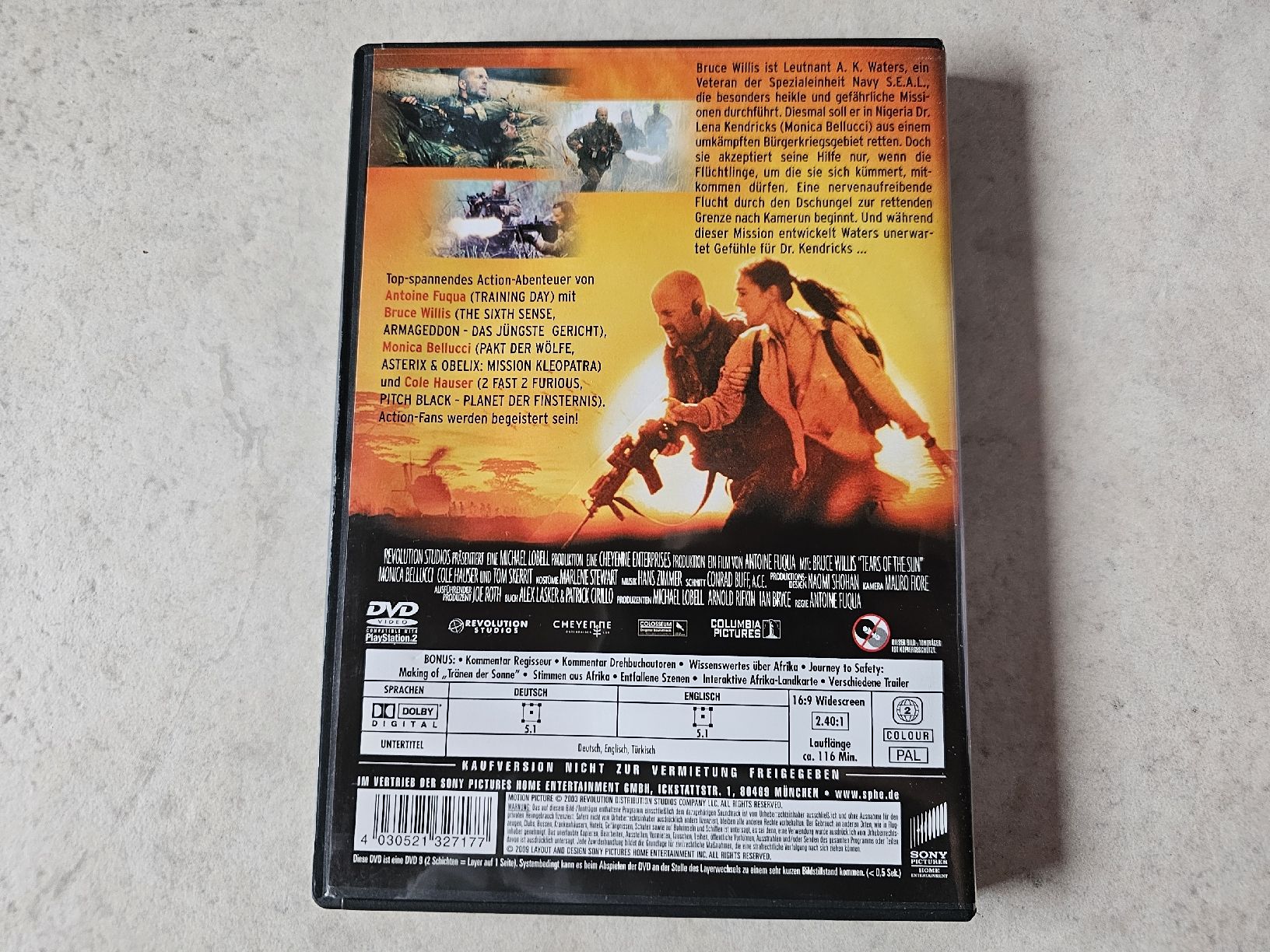Tutti i DVDs: Tränen der Sonne – Usato da Schneisingen venduto da backstore24 1