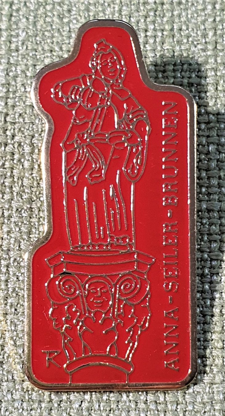 Placchette & Badge: O236 - Pin Bern Anna - Seiler - Brunnen – Usato da Reinach BL venduto da Boston-Verkauf