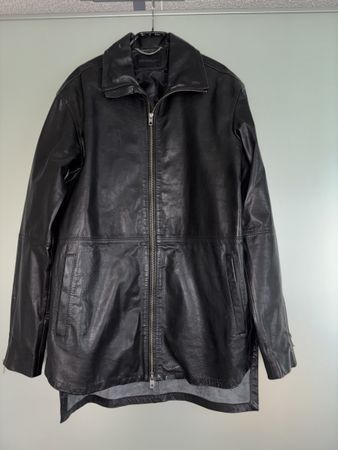Diesel Black Gold Lederjacke Schwarz, Grösse 44 Top!