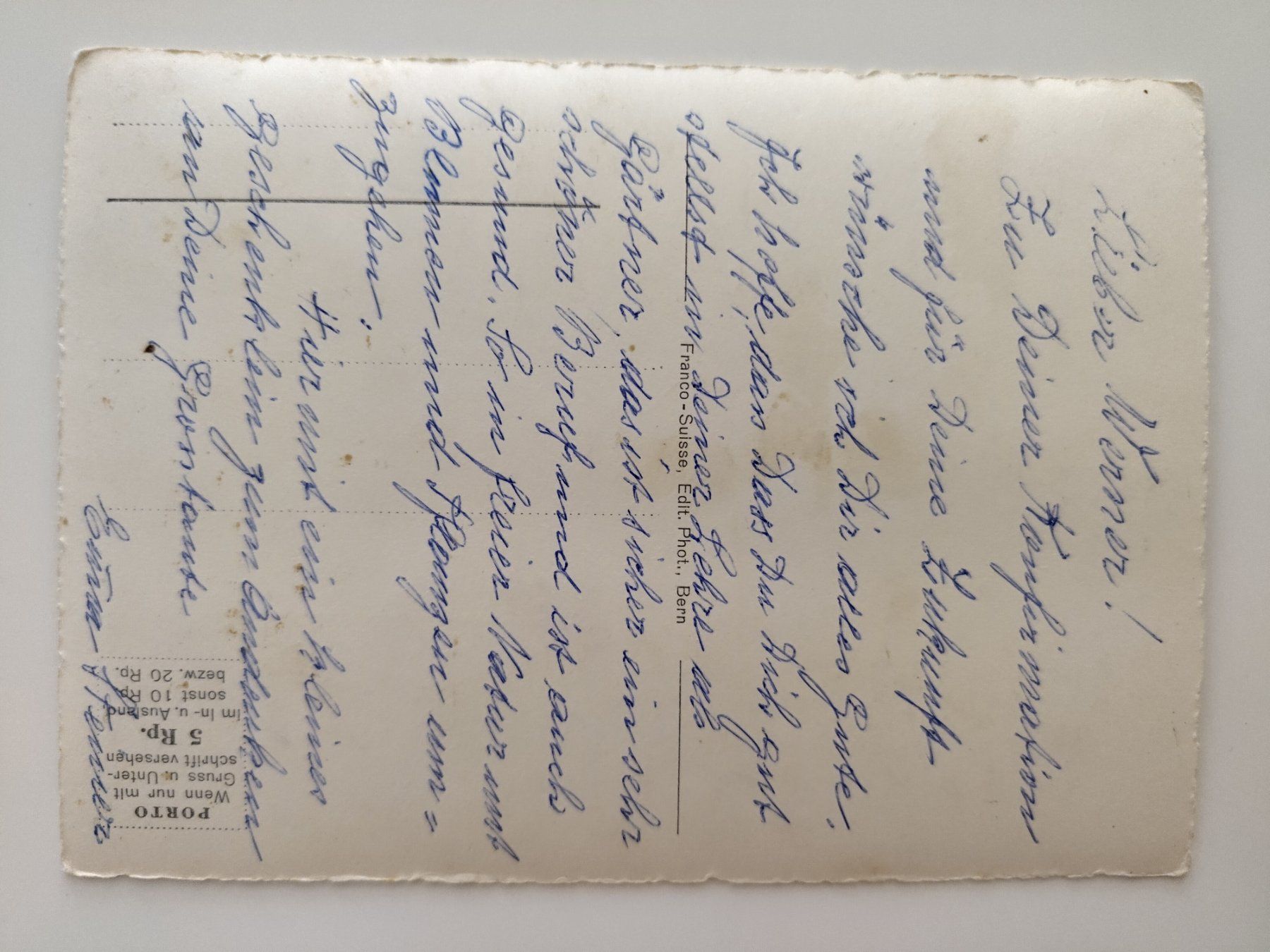 Cartes postales: Alte Ansichtskarte Kirche Wattenwil – D'occasion à Ohmstal par Lebensfreude05 1