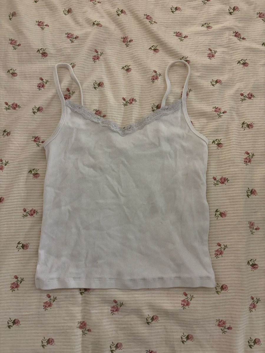 Top: White cami top - size xs – Usato da Steinhausen venduto da zgo_6dc6