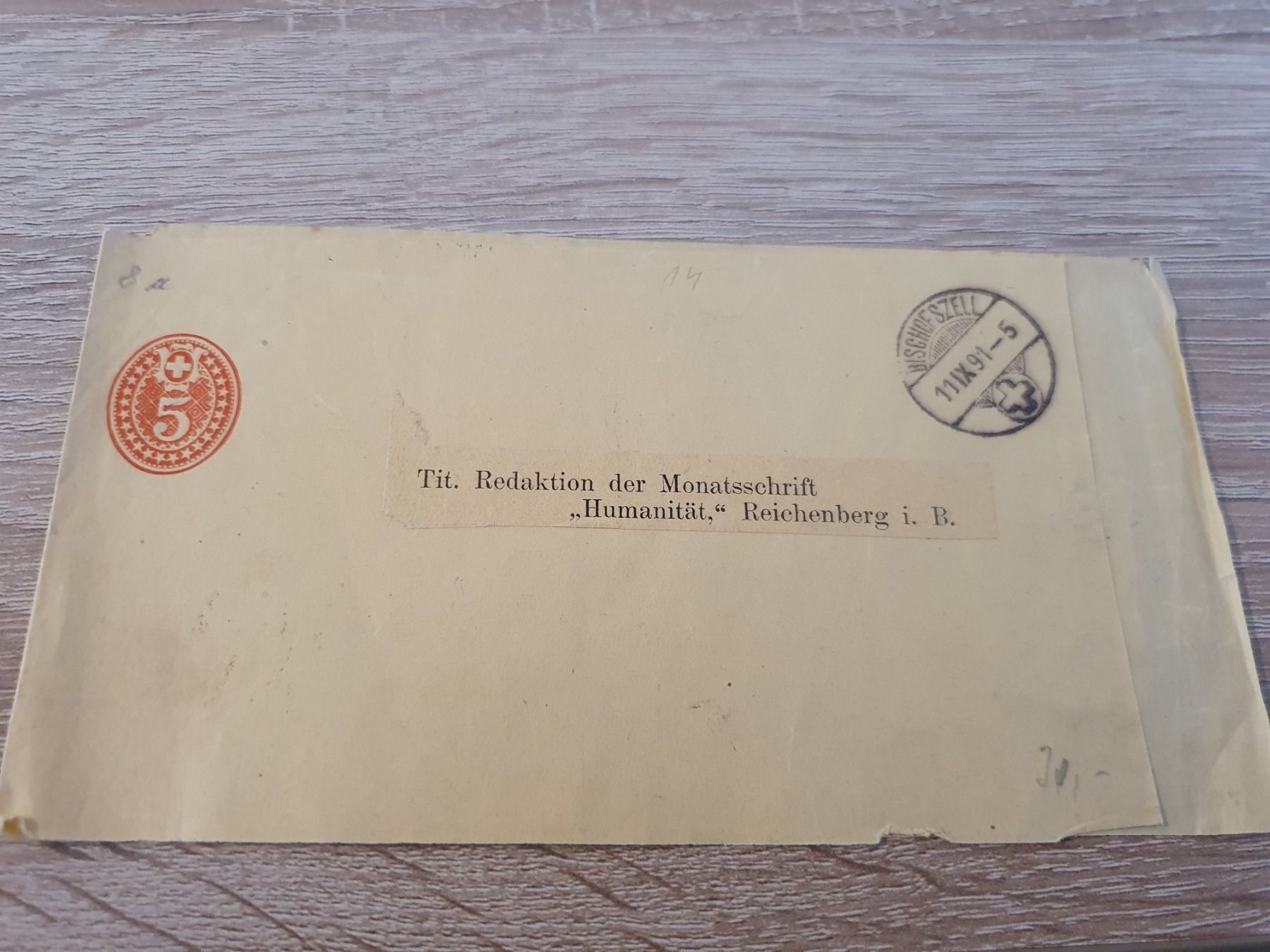 Tutti i francobolli: 5rp Streifband - Reichenberg – Usato da Balgach venduto da SIMEON27