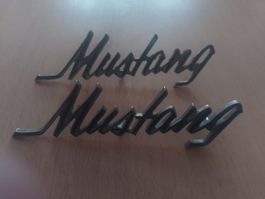 Emblem, Mustang   2stk.
