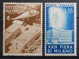 Italien Kat. 830-831 ** 1951 Kat. 130 Euro
