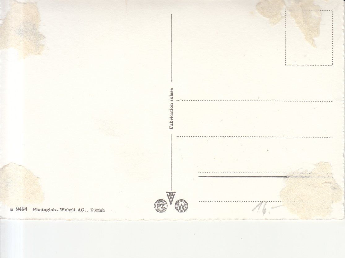 Cartoline postali: Lauterbrunnen ca. 1950 – Usato da Bürglen TG venduto da StampGraf 1