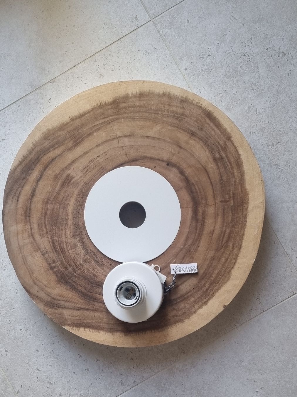 Lampadari & plafoniere: Impré Deckenleuchte Mangoholz Durchmesser 50cm – Nuovo (secondo la descrizione) da Champlan venduto da acr_kkd5 1