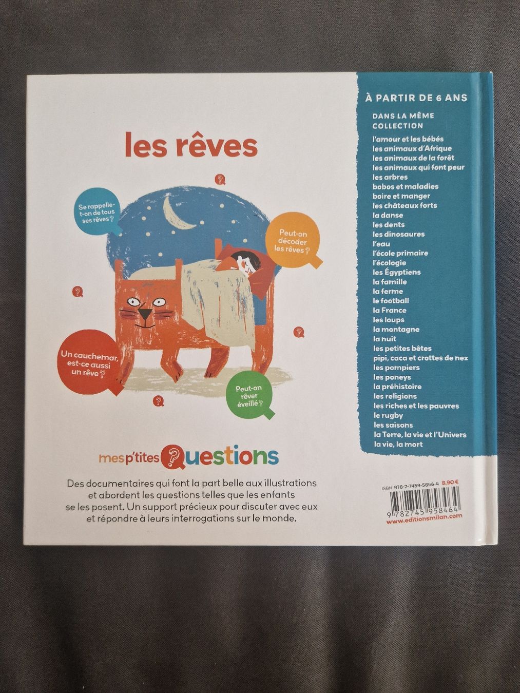 Libri: Mes p'tites questions - les rêves – Nuovo (secondo la descrizione) da Villars-sur-Glâne venduto da Agnie80 1