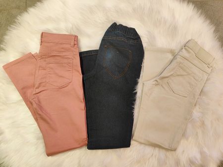 Lot de 3 pantalons fille - 10 ans