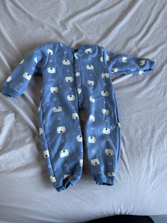 Baby Overall mit Bärchen Muster, Grösse 80， Winter ❄️