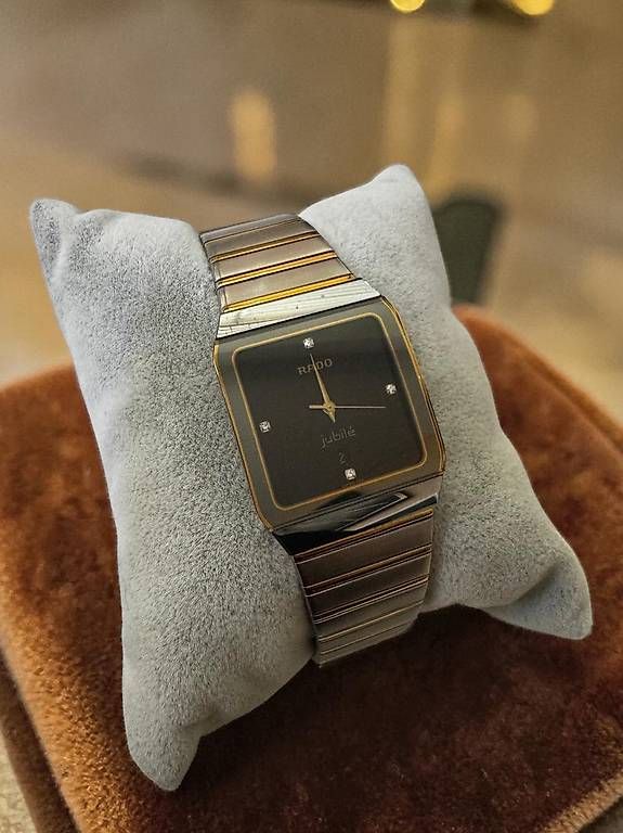 Uhren: Rado Jubilè Stahl-Gold mit Box – Gebraucht aus Basel von mkz_859r