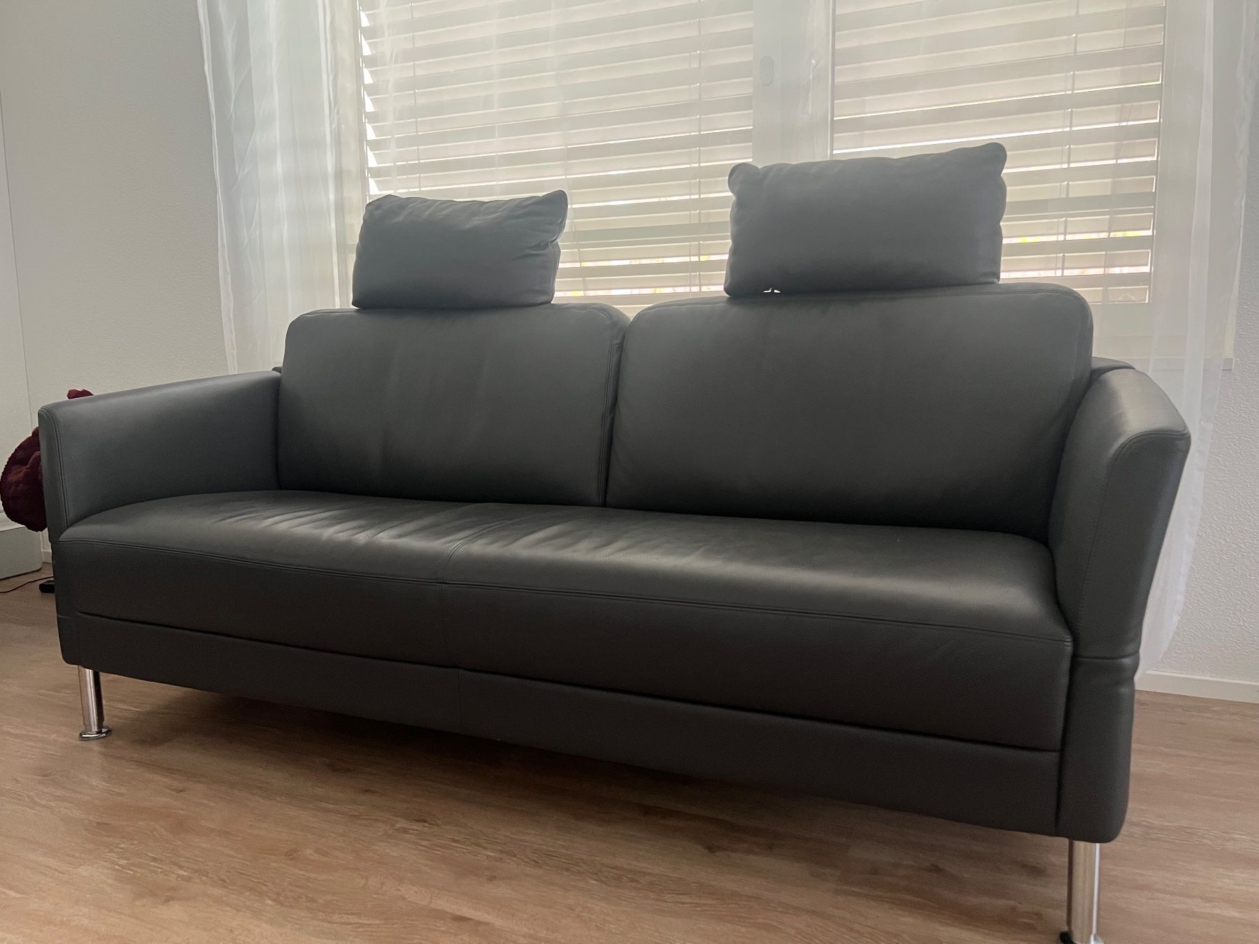 Intertime Sofas: Intertime Designer Ledersofa + Sessel – Original – Gebraucht aus Mettmenstetten von kit_jqg7