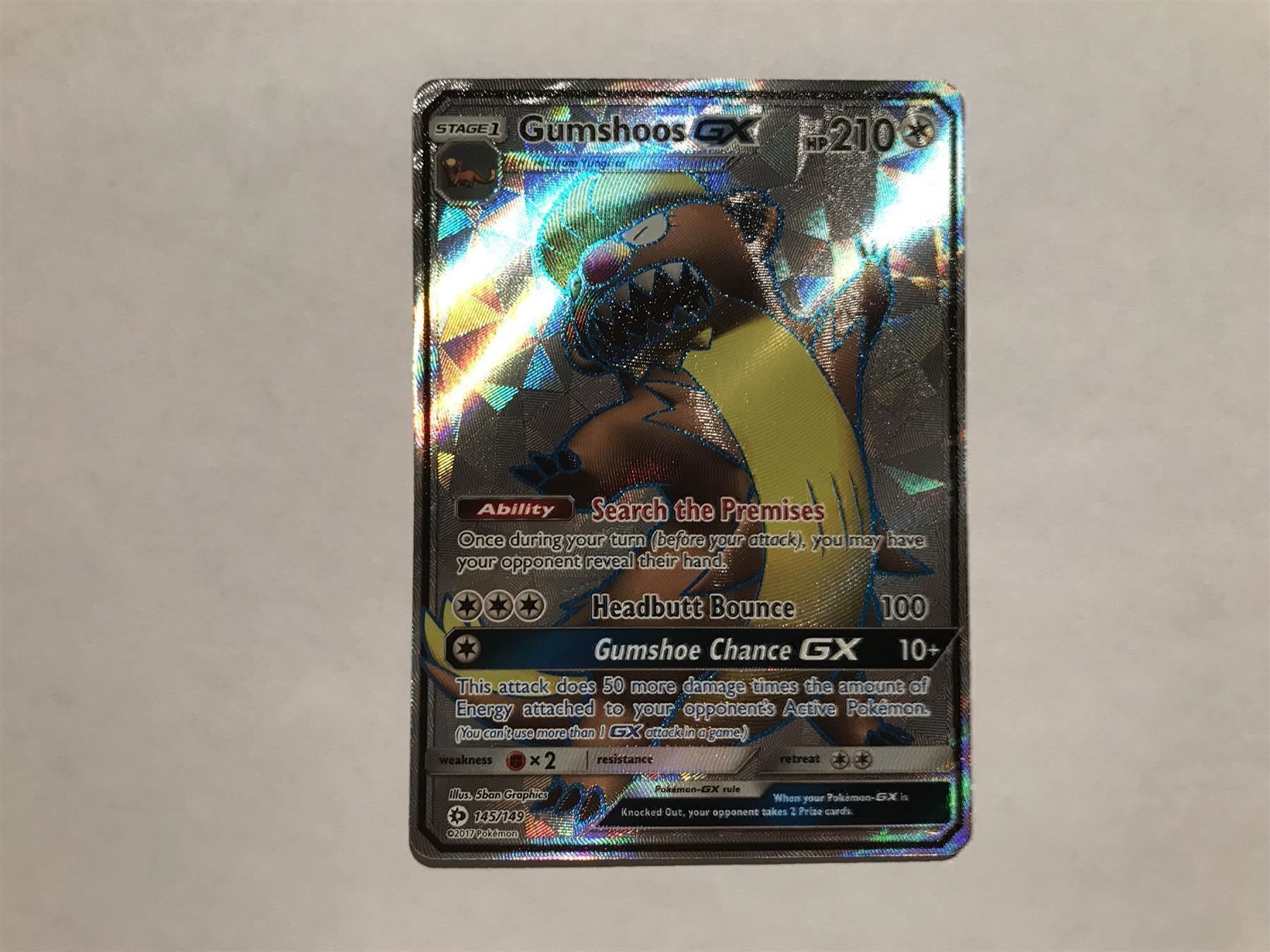 Pokémon Carte collezionabili: Gumshoos GX FA – Nuovo (secondo la descrizione) da Hagendorn venduto da Pokecollectorch 1