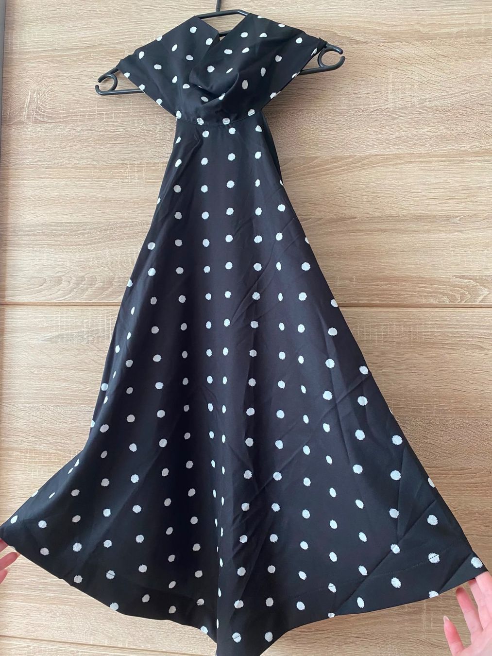 Top: Top noir leger à pois – Nuovo (secondo la descrizione) da Montreux venduto da Izapechee 1