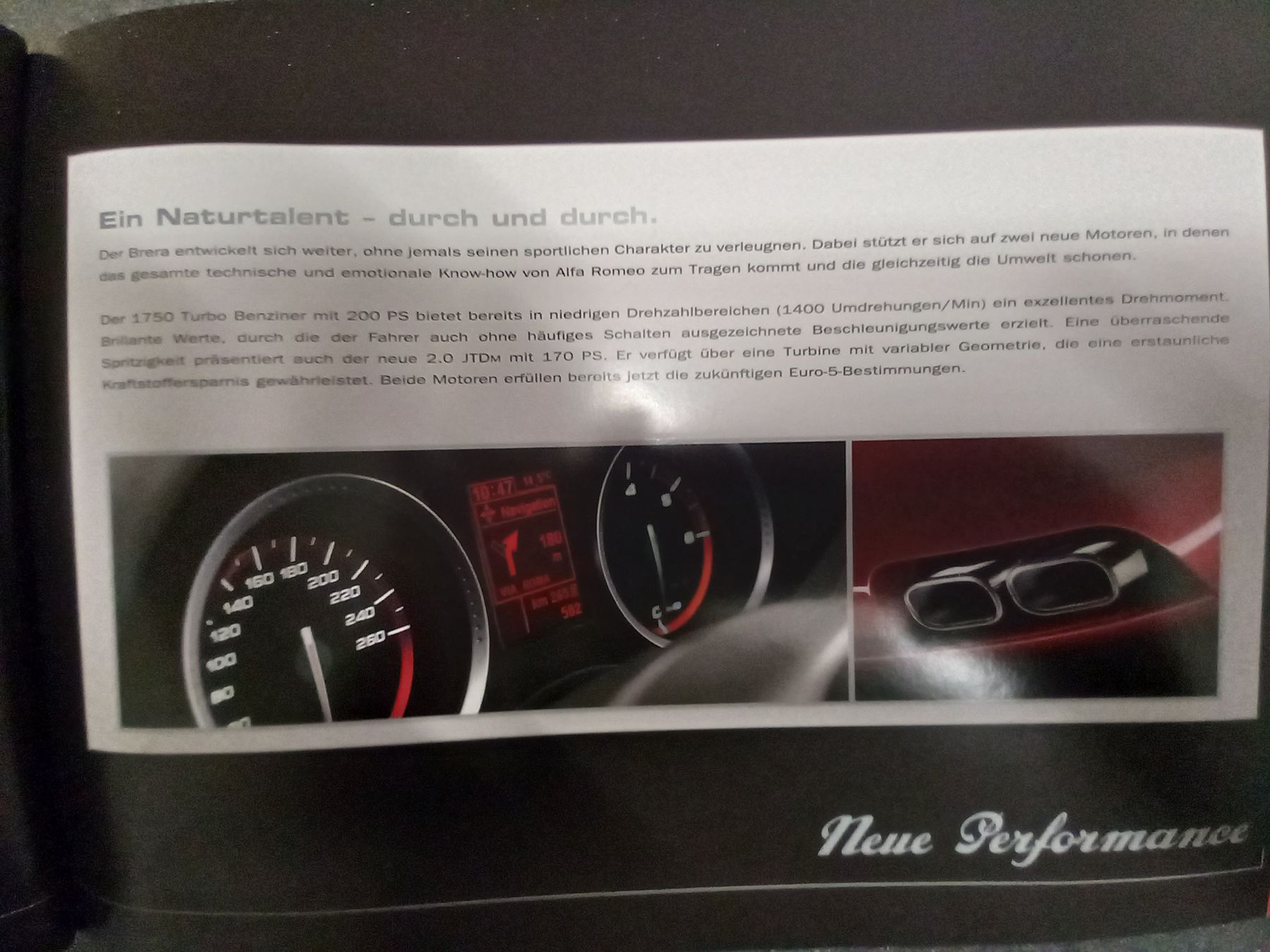 Alfa Romeo Dokumente: ALFA ROMEO 159 BRERA PROSPEKT – Gebraucht aus Sirnach von agm_mv57 1