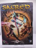 Jeu PC SACRED édition platine, 2 CD-ROM, action RPG
