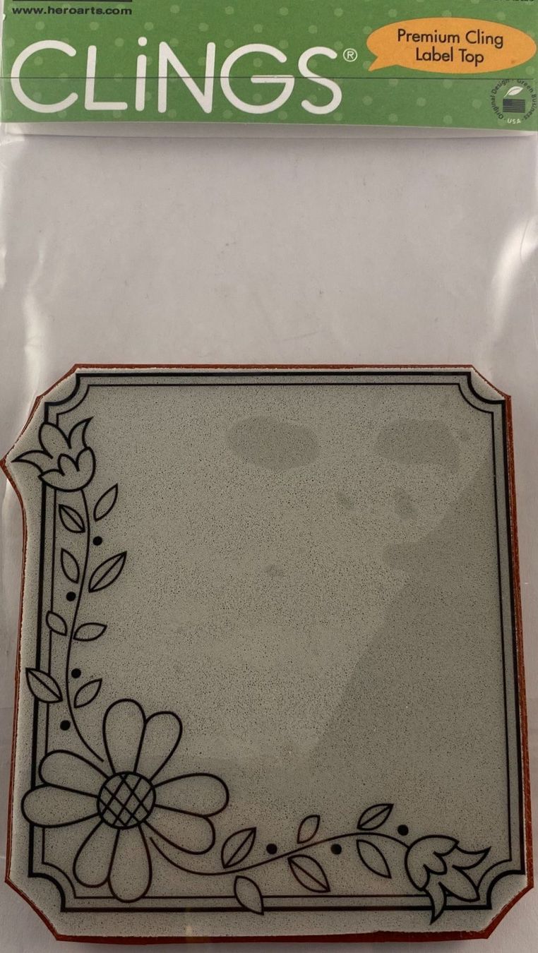 Timbri a tema: Hero Arts Cling Stamp - Flower Box – Nuovo e nell'imballaggio originale da Wichtrach venduto da Mona1994