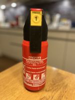 Gloria Feuerlöscher 1kg ABC-Pulver, neuwertig, rot 🔥