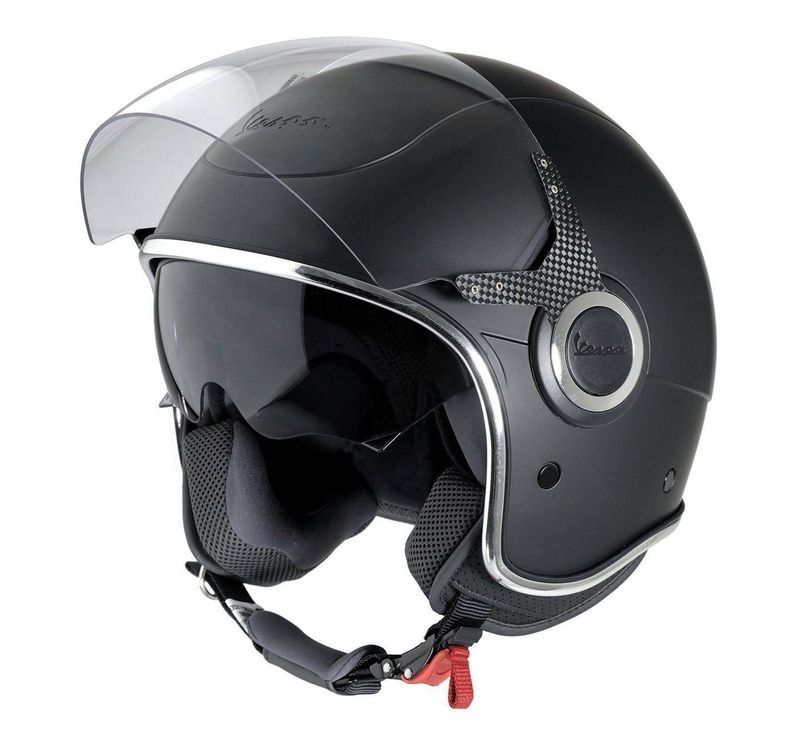 Vespa Helm VJ schwarz matt, M