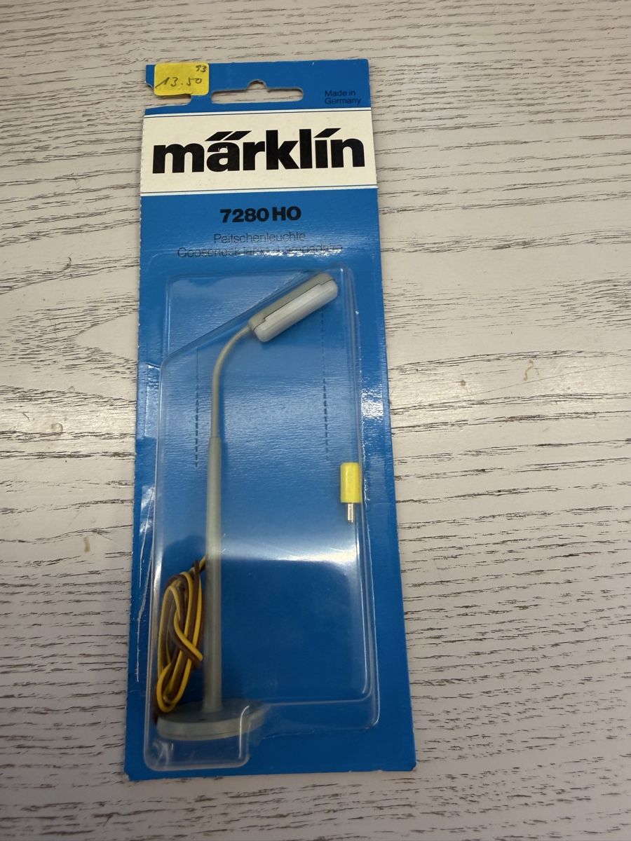 Märklin Modellini di ferrovie: Märklin 7280 Peitschenleuchte – Nuovo e nell'imballaggio originale da Lupsingen venduto da New-Haven