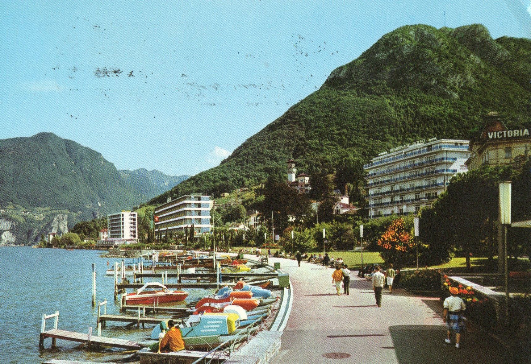 Cartoline postali: Lugano-Paradiso – Usato da Melano venduto da pisonsdro